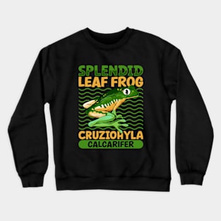 Splendid Leaf Frog Crewneck Sweatshirt